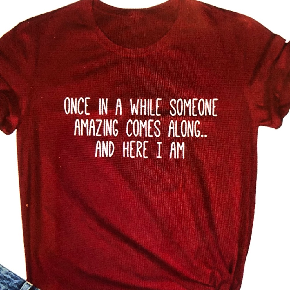Graphic funny short sleeve tee